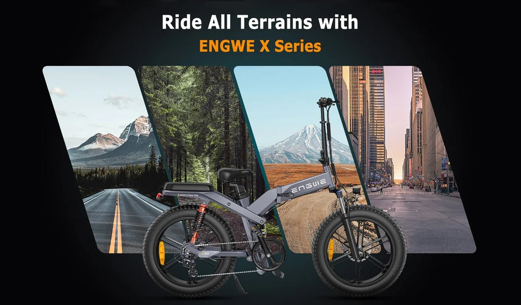 Engwe X series electric bikes:What are the differences?