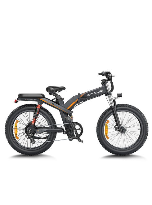 ENGWE X24 1200W(Peak) 24" 31 MPH Triple Suspension All Terrain E-bike