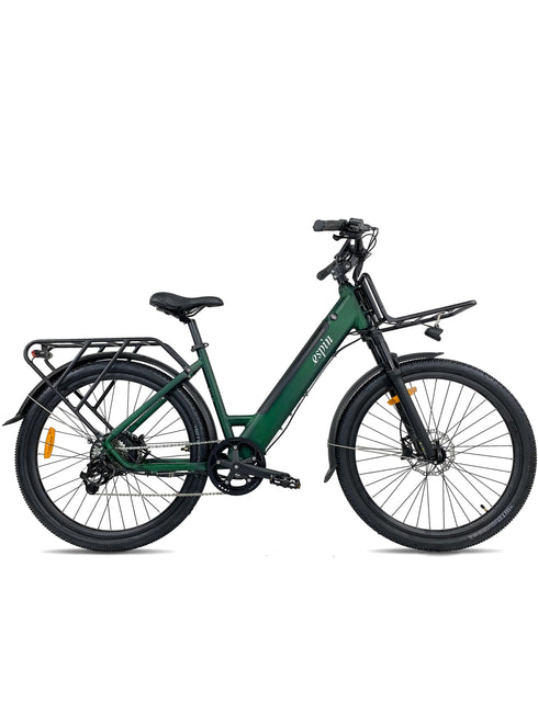 Bicicleta eléctrica de cercanías paso a paso ESPIN FLOW 500W 27,5"