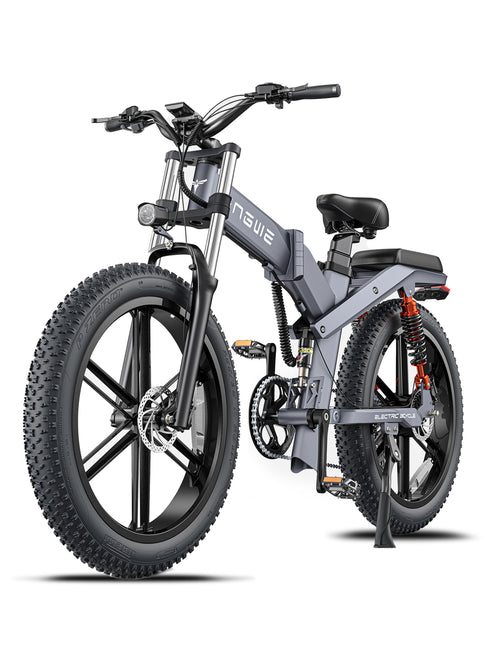 ENGWE X26 1200W (pico) 26 "31 MPH Bicicleta eléctrica todo terreno con triple suspensión