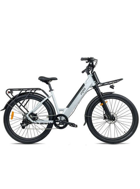 Bicicleta eléctrica de cercanías paso a paso ESPIN FLOW 500W 27,5"