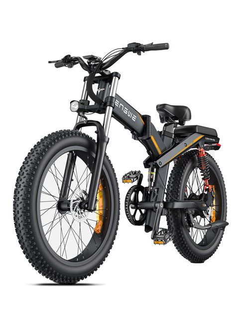 ENGWE X24 1200W(Peak) 24" 31 MPH Triple Suspension All Terrain E-bike