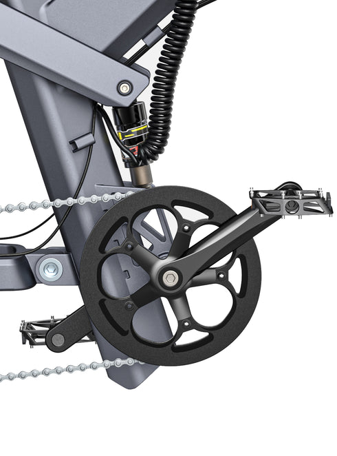 ENGWE X26 1200W (pico) 26 "31 MPH Bicicleta eléctrica todo terreno con triple suspensión