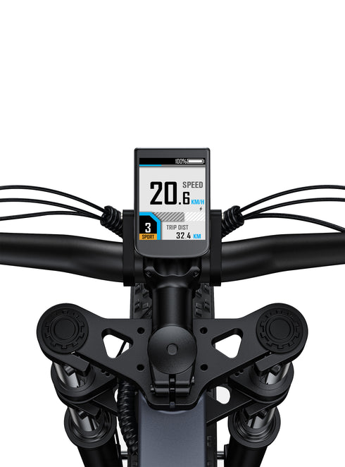 ENGWE X26 1200W (pico) 26 "31 MPH Bicicleta eléctrica todo terreno con triple suspensión