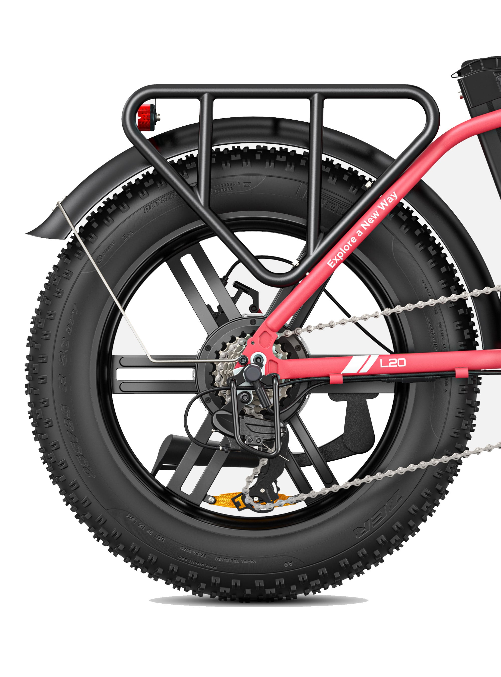 Engwe L20 : vélo électrique Step-Thru Fat Tire pour les longues distances