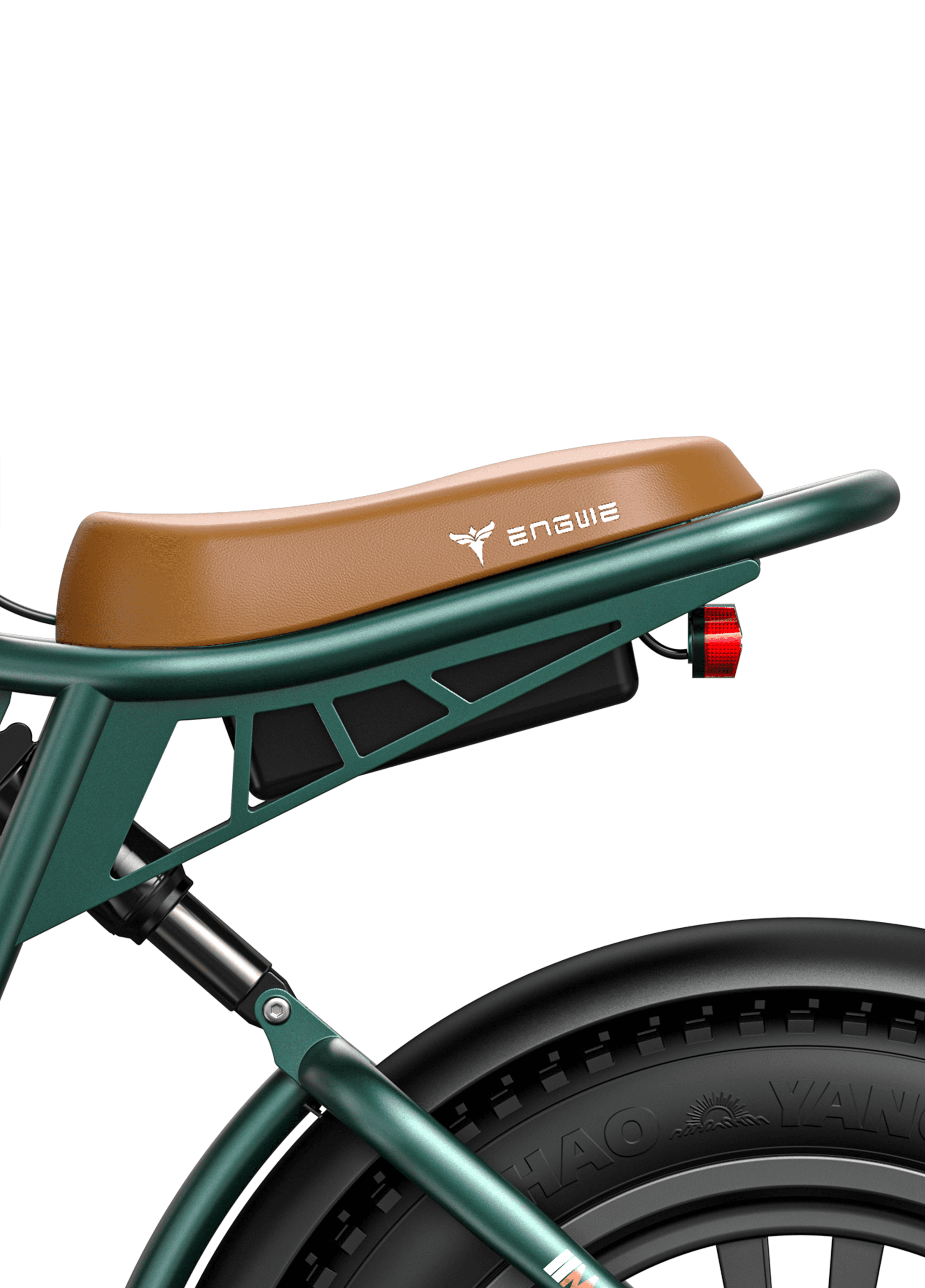 ENGWE M20 1000W (pico) 28 MPH Bicicleta eléctrica de largo alcance con suspensión dual
